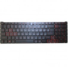 Acer Nitro 5 AN517-55-57WA laptop keyboard Red RGB Backlit keys