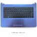 Keyboard with top cover for HP 14-ac000 notebook PC