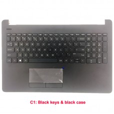 Keyboard with top cover for HP 15-bw notebook PC