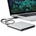 Portable slim External CD DVD drive USB3.0/2.0